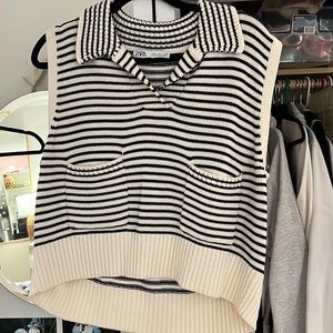 Zara Striped Blouse